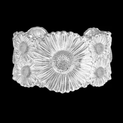 Buccellati BLOSSOMS DAISY SILVER CUFF BRACELET