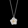 Buccellati BLOSSOMS SILVER AND VERMEIL PENDANT WITH DIAMONDS