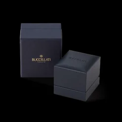 Buccellati BLOSSOMS SILVER AND VERMEIL RING WITH DIAMONDS