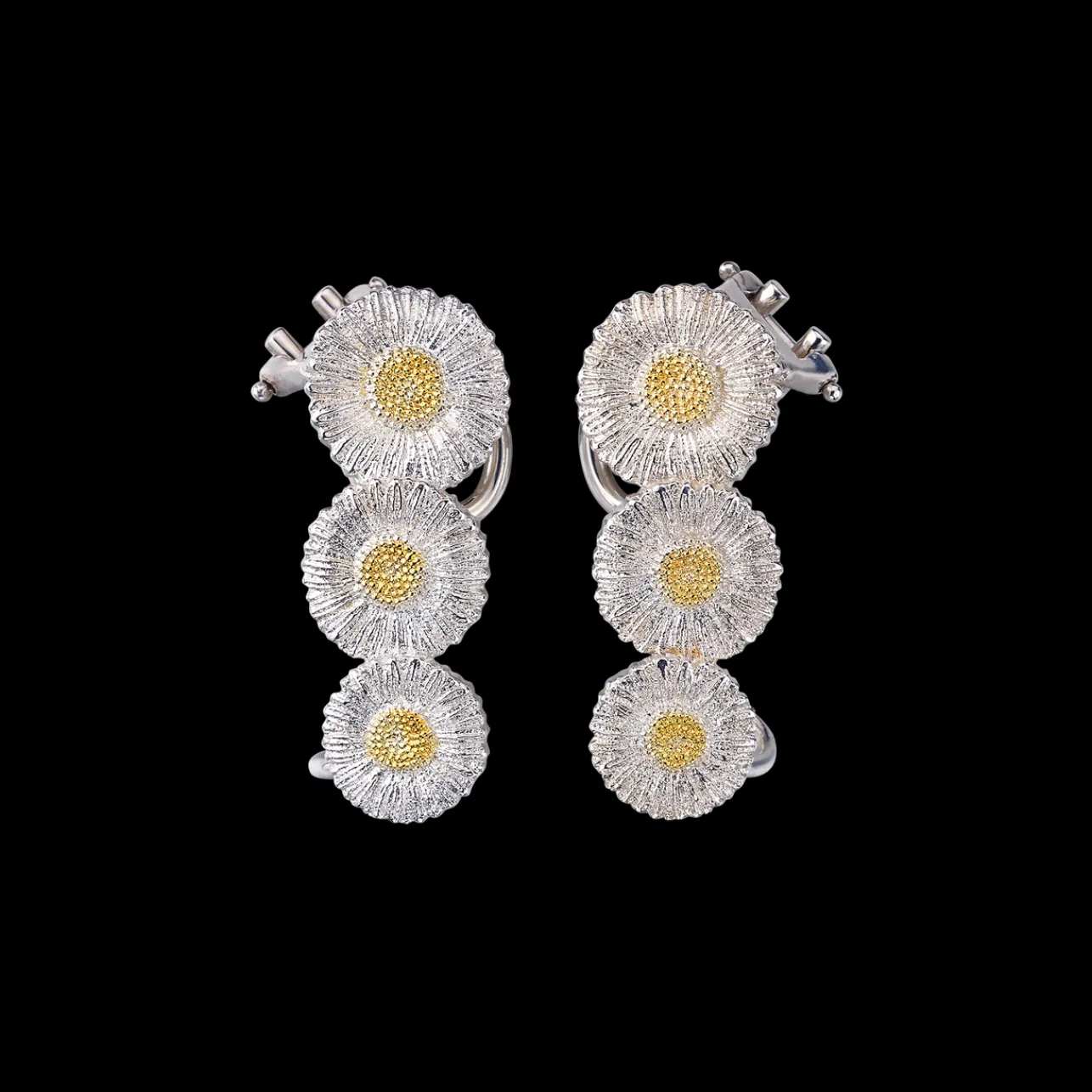 Buccellati BLOSSOMS SILVER AND VERMEIL EARRINGS