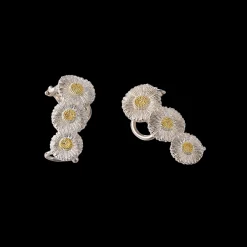 Buccellati BLOSSOMS SILVER AND VERMEIL EARRINGS