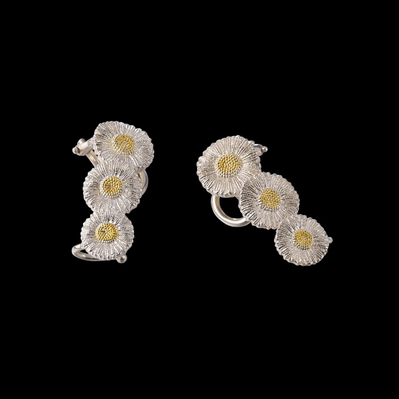 Buccellati BLOSSOMS SILVER AND VERMEIL EARRINGS