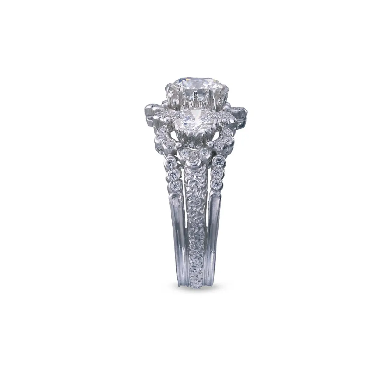 Buccellati BRADAMANTE WHITE GOLD RING