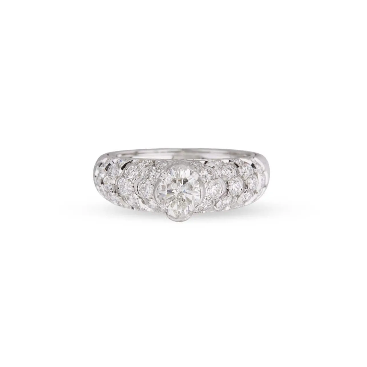 Buccellati BRIDAL WHITE GOLD RING