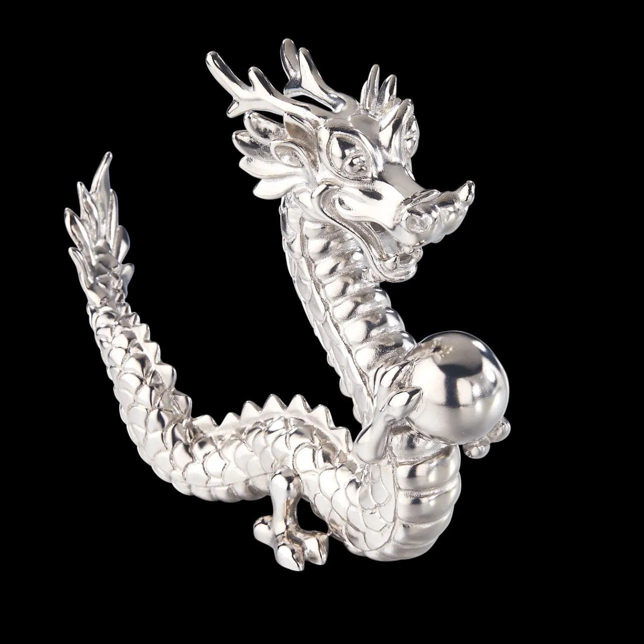 Buccellati BUBU SILVER GIFTWARE FOR NEWBORNS: DRAGON