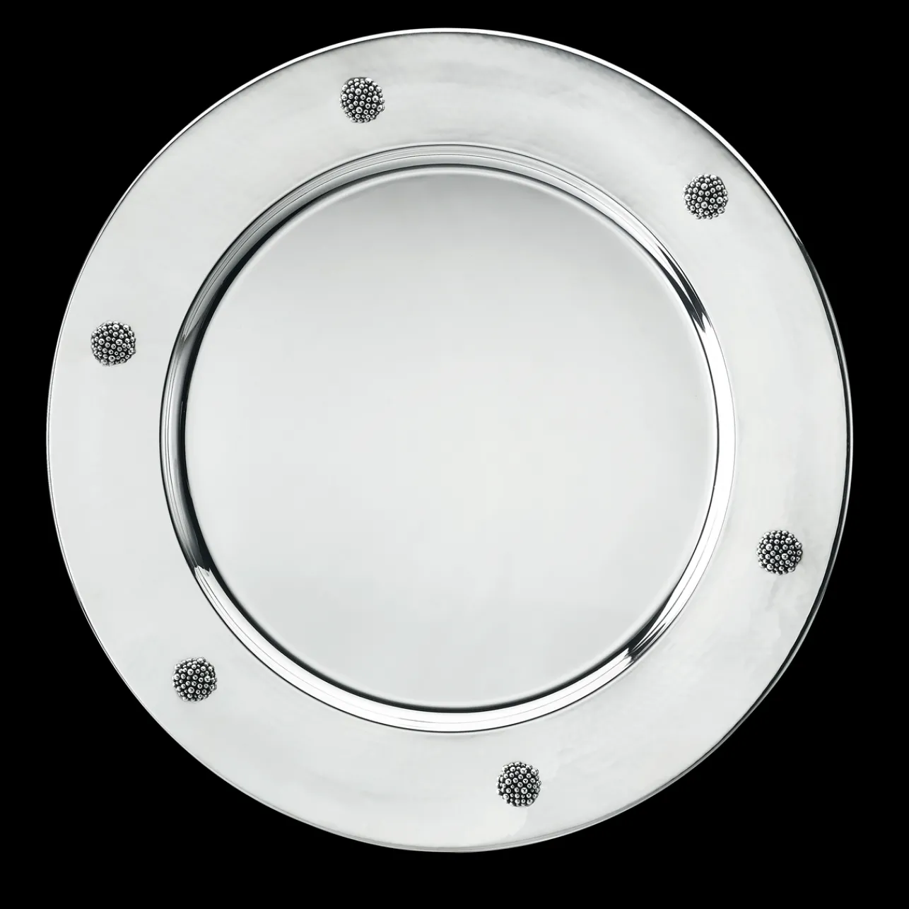 Buccellati CAVIAR PLATE IN SILVER