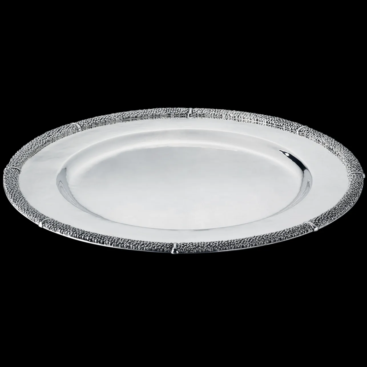 Buccellati CAVIAR SERVING PLATE IN SILVER