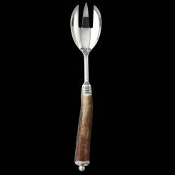 Buccellati CERVINO SILVER SALAD SERVING FORK