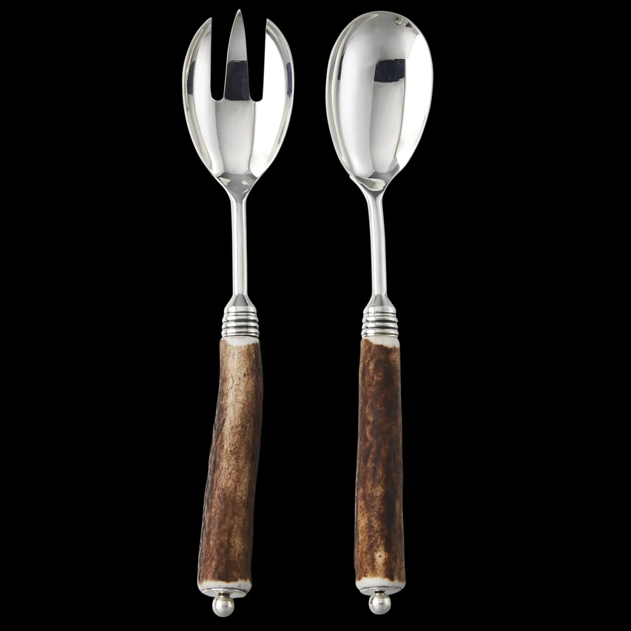 Buccellati CERVINO SILVER SALAD SERVING FORK