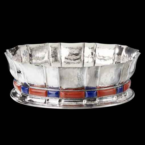 Buccellati DOGE CENTERPIECE WITH RED JASPER AND LAPIS
