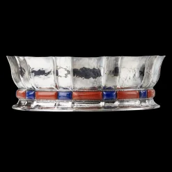 Buccellati DOGE CENTERPIECE WITH RED JASPER AND LAPIS