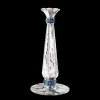 Buccellati DOGE SIMPLE CANDLESTICK IN SILVER AND OTHER MATERIALS WITH LAPIS AND MALACHITE