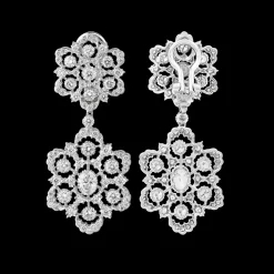 Buccellati GHIRLANDA WHITE GOLD SET EARRINGS WITH DIAMONDS