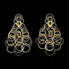Buccellati HAWAII COLOR YELLOW GOLD SET EARRINGS WITH ONYX