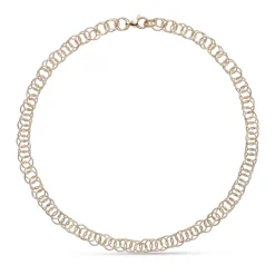 Buccellati HAWAII PINK GOLD CHOKER NECKLACE