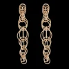 Buccellati HAWAII PINK GOLD EARRINGS WITH HAND-TWISTED THREADS
