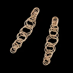 Buccellati HAWAII PINK GOLD EARRINGS WITH HAND-TWISTED THREADS
