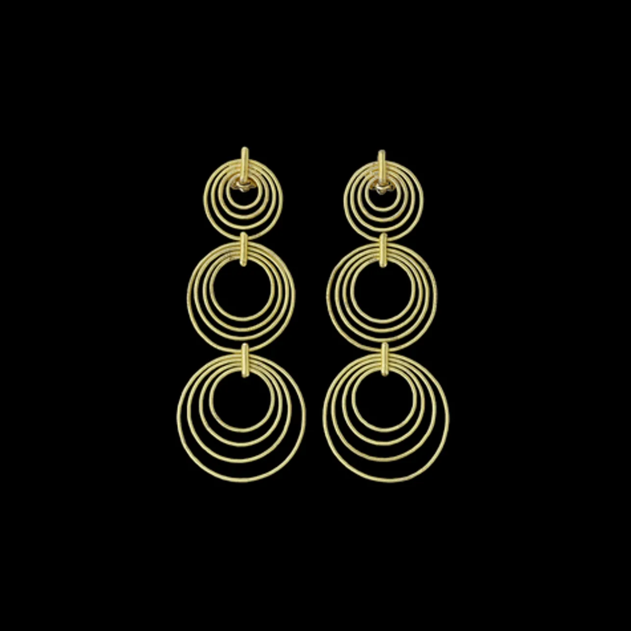 Buccellati HAWAII WAIKIKI YELLOW GOLD PENDANT EARRINGS