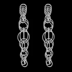 Buccellati HAWAII WHITE GOLD EARRINGS WITH HAND-TWISTED CIRCLES