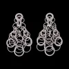 Buccellati HAWAII WHITE GOLD EARRINGS WITH DIAMONDS