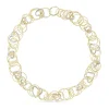 Buccellati HAWAII YELLOW AND WHITE GOLD NECKLACE WITH DIAMONDS