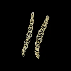 Buccellati HAWAII YELLOW GOLD EARRINGS WITH HAND-TWISTED CIRCLES