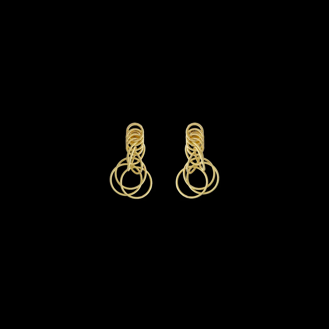 Buccellati HAWAII YELLOW GOLD EARRINGS