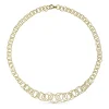 Buccellati HAWAII YELLOW GOLD NECKLACE WITH HAND-TWISTED CIRCLES