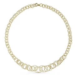 Buccellati HAWAII YELLOW GOLD NECKLACE WITH HAND-TWISTED CIRCLES