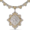 Buccellati HIGH JEWELRY WHITE AND YELLOW GOLD PENDANT