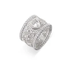 Buccellati HIGH JEWELRY WHITE GOLD RING