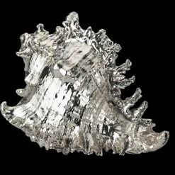 Buccellati LARGE MUREX RAMOSUS SHELL DECORATIVE OBJECT COATED IN SILVER