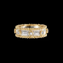 Buccellati MACRI CAPRI ETERNELLE IN WHITE AND YELLOW GOLD WITH DIAMONDS