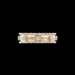 Buccellati MACRI CAPRI ETERNELLE IN YELLOW AND WHITE GOLD WITH DIAMONDS
