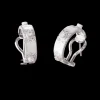 Buccellati MACRI CLASSICA EARRINGS IN WHITE GOLD WITH DIAMONDS