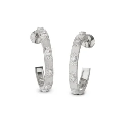 Buccellati MACRI CLASSICA EARRINGS IN WHITE GOLD WITH DIAMONDS
