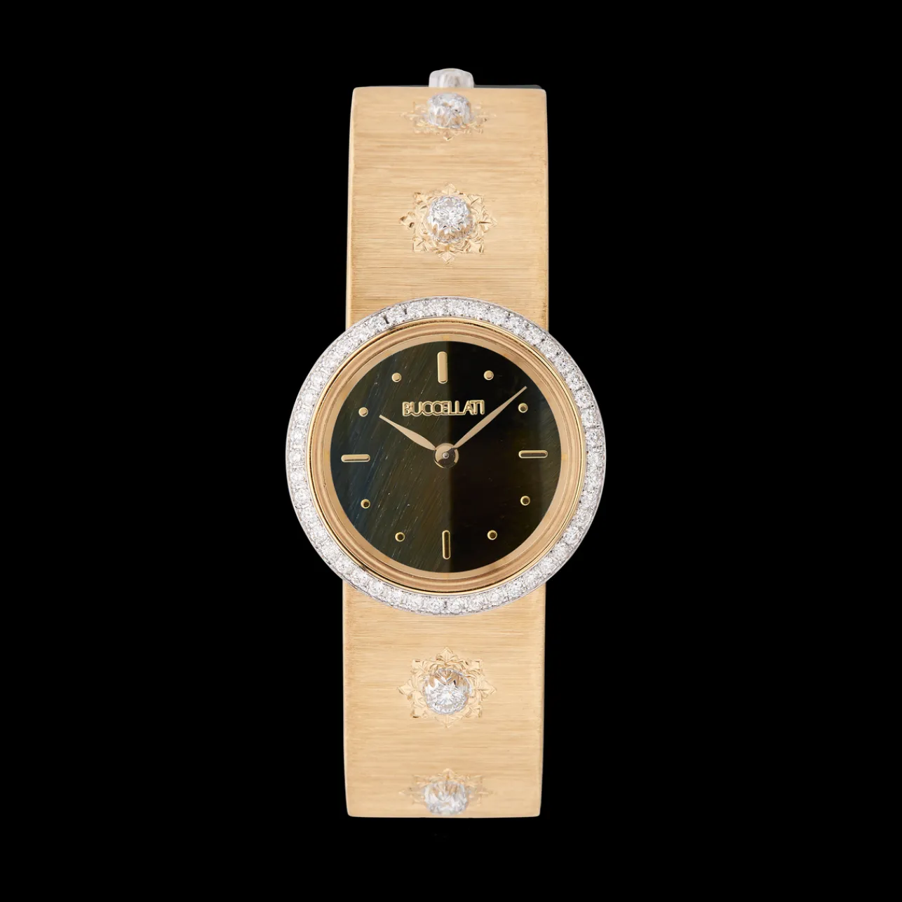 Buccellati MACRI CLASSICA LADIES DIAMS - GOLD WATCH IN YELLOW GOLD WITH DIAMONDS AND OTHER