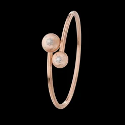 Buccellati MACRI CLASSICA PINK AND WHITE GOLD BRACELET WITH DIAMONDS