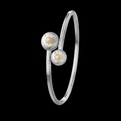 Buccellati MACRI CLASSICA WHITE AND YELLOW GOLD BRACELET WITH DIAMONDS