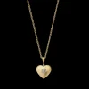 Buccellati MACRI CLASSICA YELLOW AND WHITE GOLD PENDANT WITH ROUND DIAMONDS