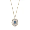 Buccellati MACRI COLOR WHITE AND YELLOW GOLD PENDANT