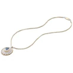 Buccellati MACRI COLOR WHITE AND YELLOW GOLD PENDANT