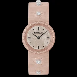 Buccellati MACRI PINK GOLD WATCH WITH DIAMONDS