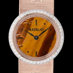 Buccellati MACRI PINK GOLD WATCH WITH DIAMONDS