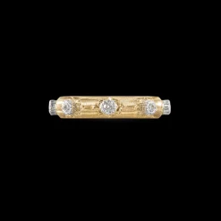 Buccellati MACRI POSITANO ETERNELLE IN YELLOW AND WHITE GOLD WITH DIAMONDS