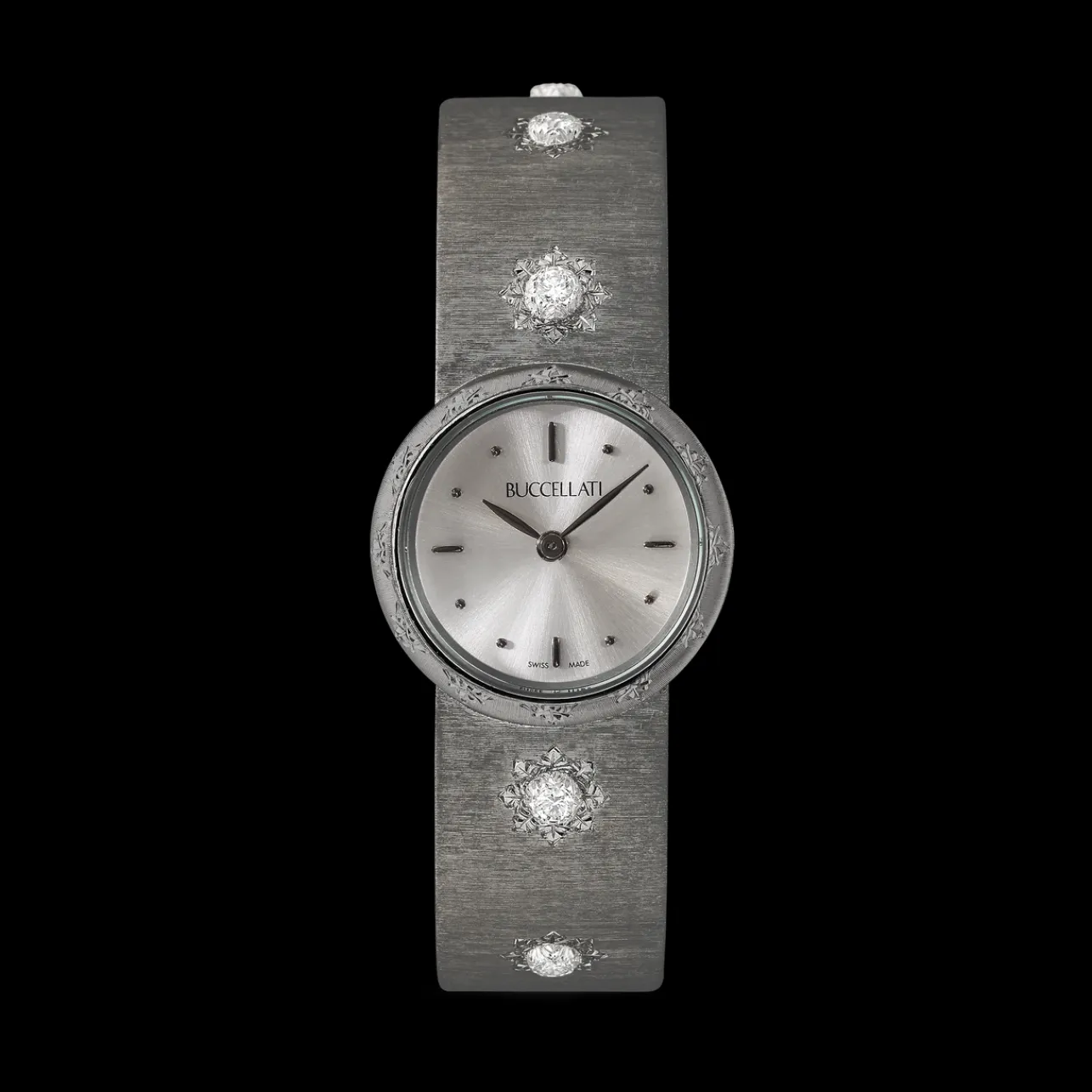 Buccellati MACRI WHITE GOLD WATCH WITH DIAMONDS