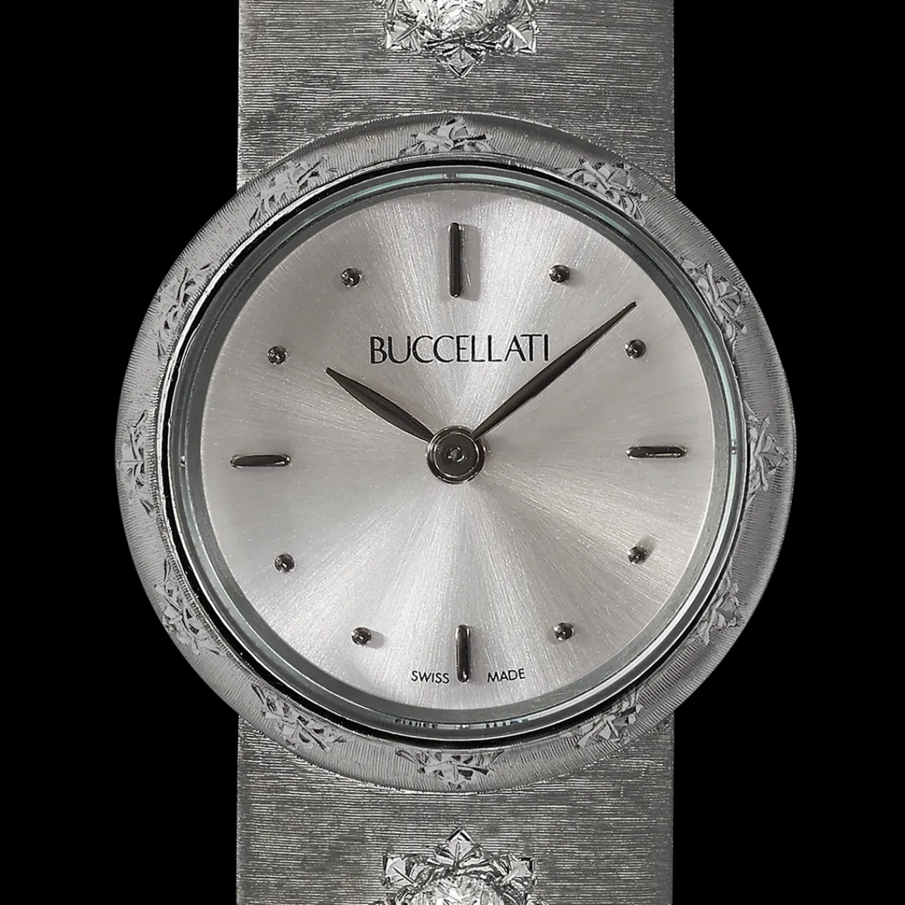 Buccellati MACRI WHITE GOLD WATCH WITH DIAMONDS
