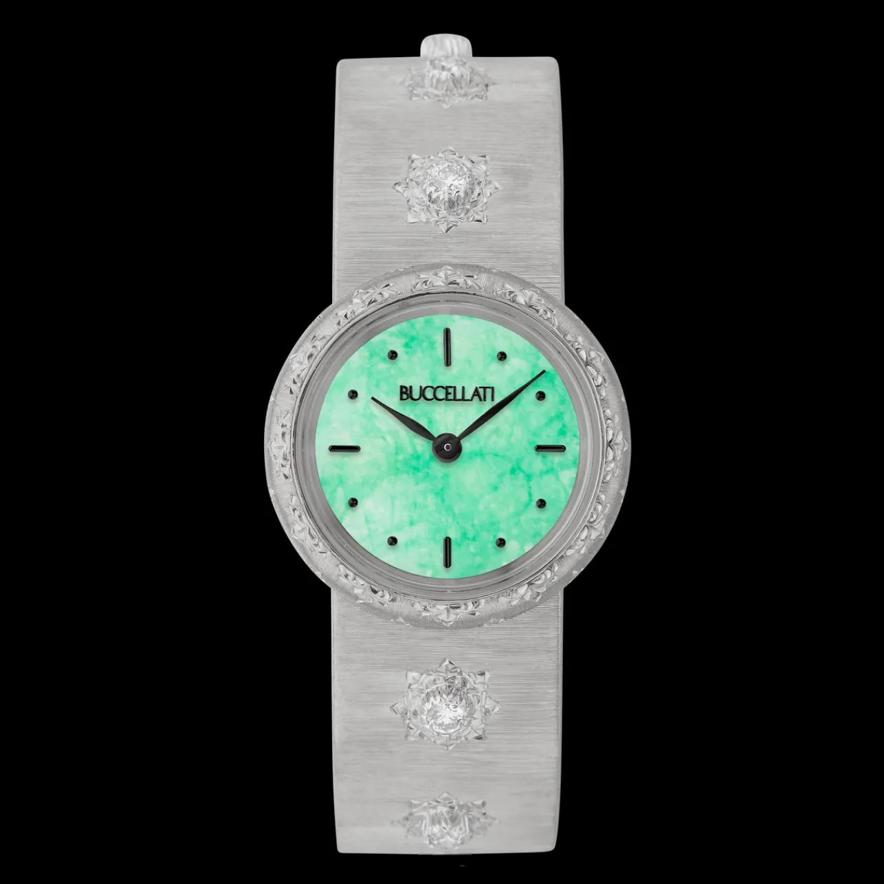 Buccellati MACRI WHITE GOLD WATCH WITH DIAMONDS