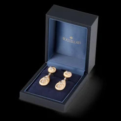 Buccellati MACRI YELLOW AND WHITE GOLD EARRINGS