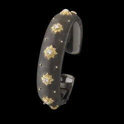 Buccellati MACRI YELLOW GOLD BRACELET WITH DIAMONDS
